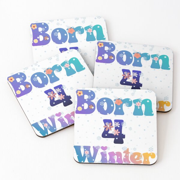 Item preview, Born 4 Winter - Groovy Floral Snowflake. designed and sold by DraftNDreamShop.