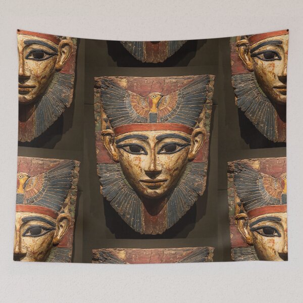 Item preview, Ancient Egyptian Funeral Mask designed and sold by bapupa.