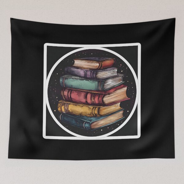 Item preview, Dark Book Lover Stack Of Books designed and sold by CalvinSteemer.