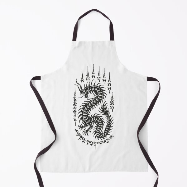 Item preview, Sacred Centipede Yantra – Thai Protective Tattoo Style Illustration designed and sold by Sksticker991.