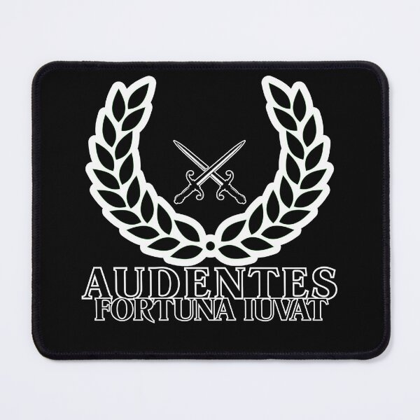 Item preview, Fortune Favors the Bold – Latin Warrior Motto designed and sold by KivaroArt.
