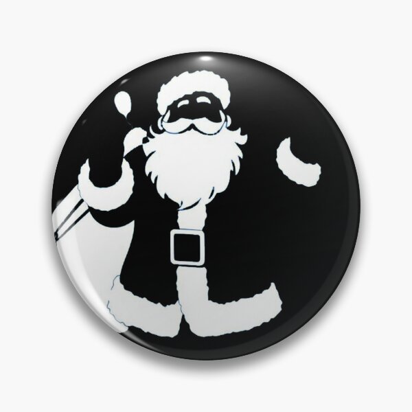 Artikelvorschau, Weihnachtsmann-Silhouette entworfen und verkauft von Bob Nash.