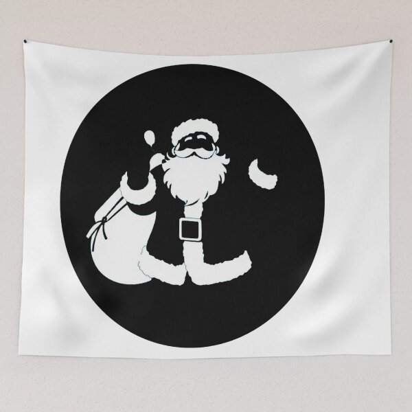 Item preview, santa silhouette designed and sold by Bob Nash.