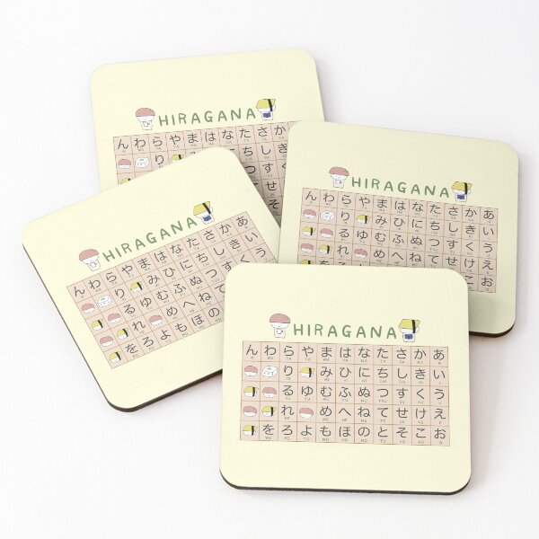 Item preview, Hiragana Cheat Sheet designed and sold by Learn Japanese with Tanaka san.