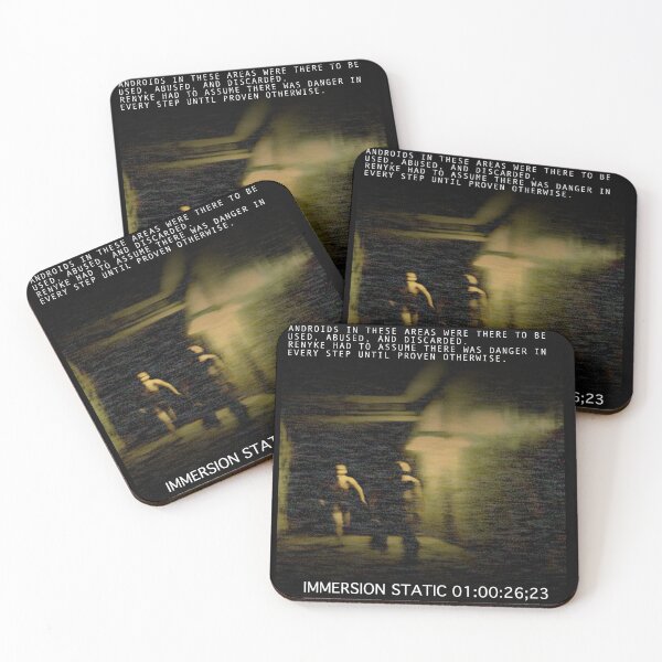 Item preview, Immersion Static – Strata 1 Ep 5 Visions (Analogue Surveillance Poster with text)  designed and sold by Tale Teller Club.