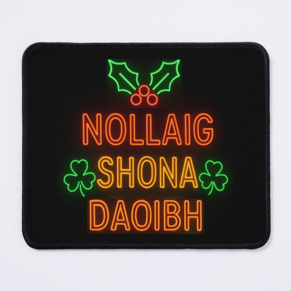 Item preview, Nollaig shona daoibh designed and sold by halibutgoatramb.