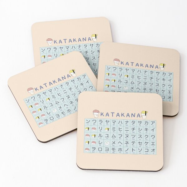 Item preview, Katakana Cheat Sheet designed and sold by Learn Japanese with Tanaka san.