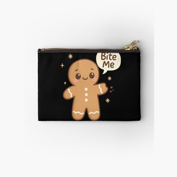 Item preview, Bite Me Gingerbread Man - Funny Christmas Cookie Gift designed and sold by PunchDrop.