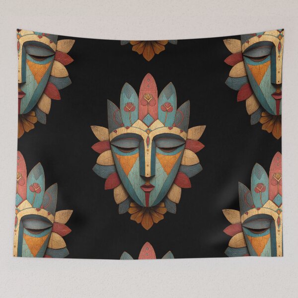 Item preview, African Festima Mask Dance designed and sold by bapupa.