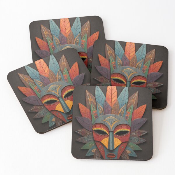 Item preview, Cultural Festima Mask Art designed and sold by bapupa.