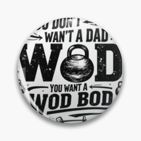 Item preview, ¡Cuerpo de papá, no! ¡Endurece el WOD! designed and sold by ClauseAndEffectClub.