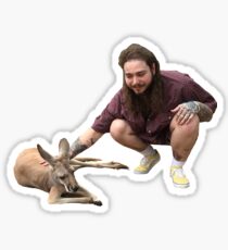posty kangaroo Sticker