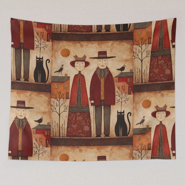 Item preview, Traditional Folk Art Aesthetic designed and sold by bapupa.