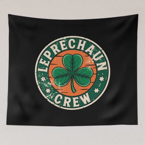 Item preview, Leprechaun Crew Funny Saint Patrick_s Day Shamrock designed and sold by SyncSusscess.