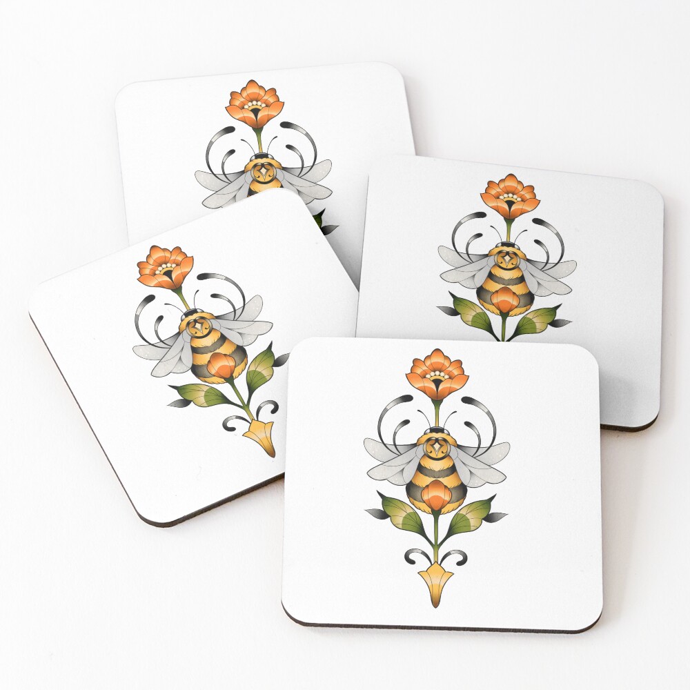 Item preview, Coasters (Set of 4) designed and sold by Misstyxart.