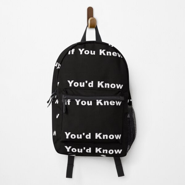 Item preview, If You Knew You'd Know White Text with drop shadow designed and sold by Warren Paul Harris.