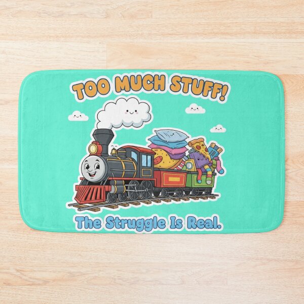 Item preview, Kids design-Express Train- Too Much Stuff!  designed and sold by DraftNDreamShop.
