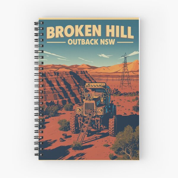 Item preview, Broken Hill Outback NSW  designed and sold by PamLeeDesign.