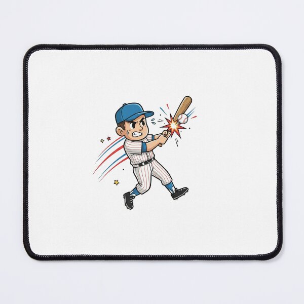 Item preview, Cartoon Baseball Player - Dynamic Sports Design designed and sold by Raju2018.