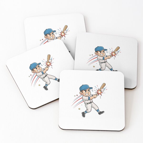 Item preview, Cartoon Baseball Player - Dynamic Sports Design designed and sold by Raju2018.