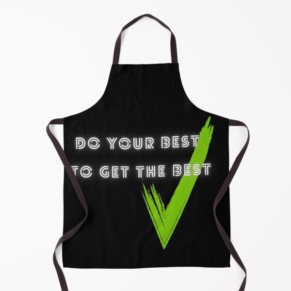 Item preview, Do Your Best To Get The Best - Neon Checkmark Motivation designed and sold by DraftNDreamShop.