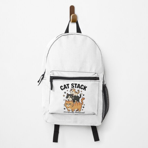 Item preview, Cat Stack – Three Cute Cats Perfectly Balanced Design designed and sold by tollaru.