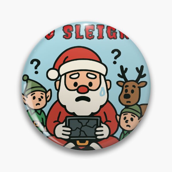 Item preview, “No Signal, No Sleigh” a fun print for gamers from Felia designed and sold by Felia001.