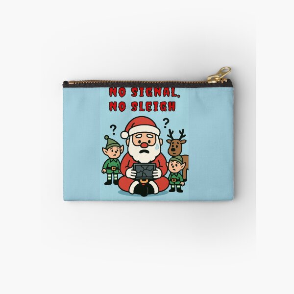 Item preview, “No Signal, No Sleigh” a fun print for gamers from Felia designed and sold by Felia001.