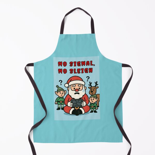 Item preview, “No Signal, No Sleigh” a fun print for gamers from Felia designed and sold by Felia001.