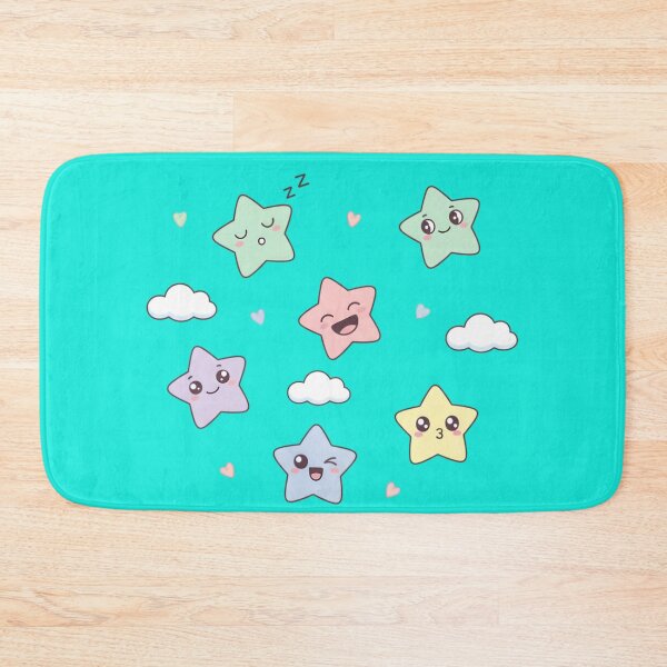 Item preview, The Pastel Cloud Dwellers: Sleepy & Happy Stars designed and sold by KiddoCavePrints.