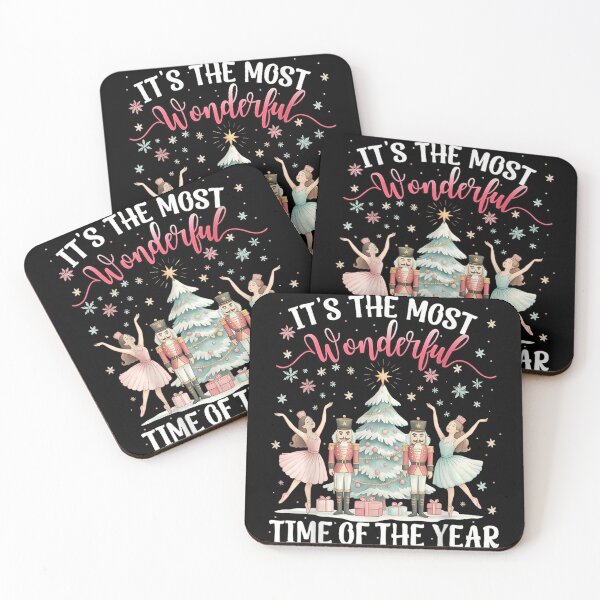 Item preview, Most Wonderful Time of the Year Nutcracker Ballerinas Christmas Ballet designed and sold by River Silva.