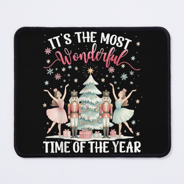 Item preview, Most Wonderful Time of the Year Nutcracker Ballerinas Christmas Ballet designed and sold by River Silva.