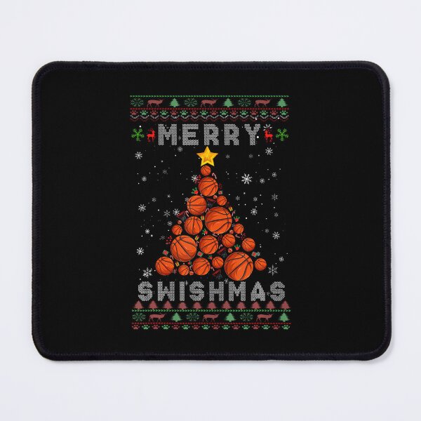 Item preview, Merry Swishmas Ugly Christmas Basketball Christmas Men Women designed and sold by TamaraIrma.