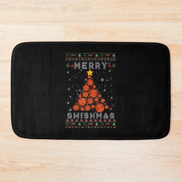 Item preview, Merry Swishmas Ugly Christmas Basketball Christmas Men Women designed and sold by TamaraIrma.