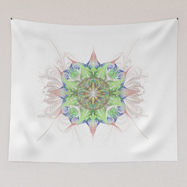 Item preview, Kaiser Spike Intricate Design in Green and Blue designed and sold by Pixicato.