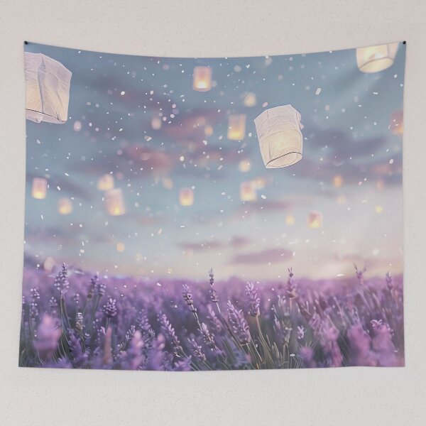 Item preview, Lavender Lanterns designed and sold by ONYX Pixee.