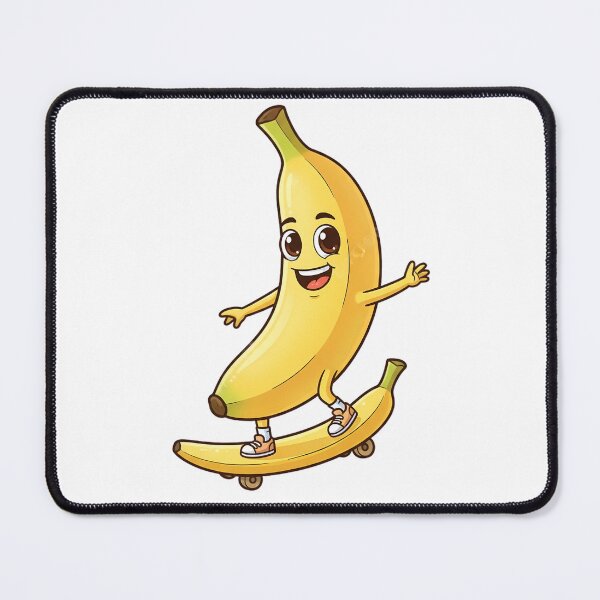 Item preview, The Zesty Banana Skater's Tropical Ride designed and sold by KiddoCavePrints.