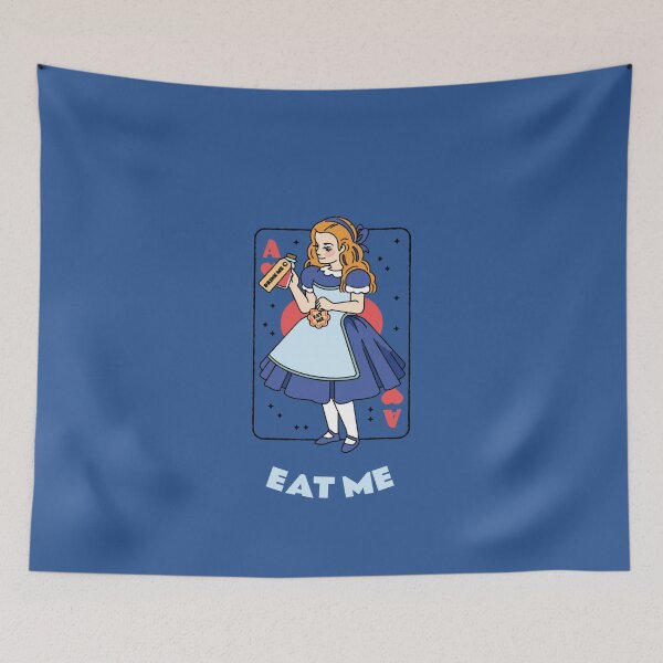 Item preview, ALICE IN WONDERLAND Eat Me designed and sold by JusTiceT-shirts.