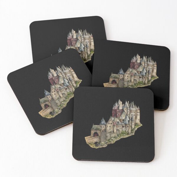 Item preview, Medieval Castle Illustration – Vintage Victorian Gothic Aesthetic designed and sold by CalvinSteemer.