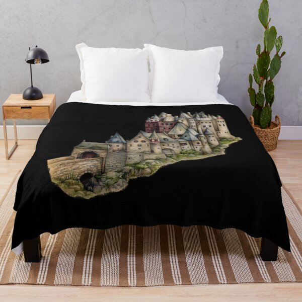 Item preview, Medieval Castle Illustration – Vintage Victorian Gothic Aesthetic designed and sold by CalvinSteemer.