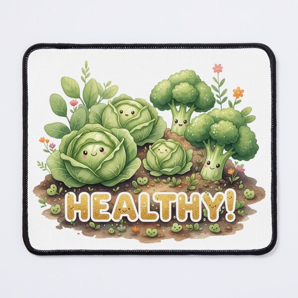 Item preview, The Happy Garden of Grinning Greens designed and sold by KiddoCavePrints.