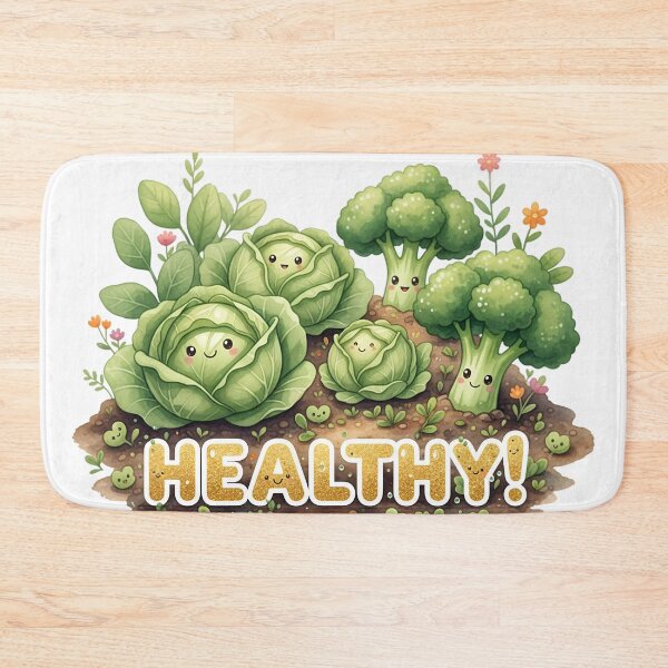 Item preview, The Happy Garden of Grinning Greens designed and sold by KiddoCavePrints.