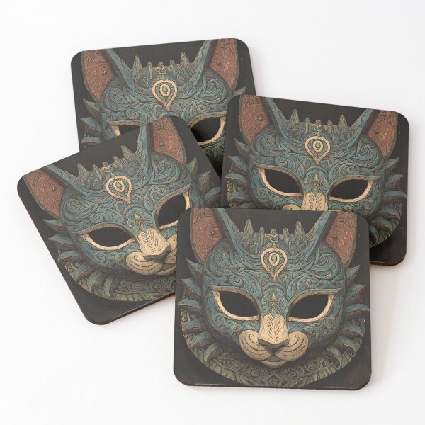 Item preview, African Gnaga Mask Aesthetic designed and sold by bapupa.