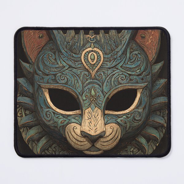 Item preview, African Gnaga Mask Aesthetic designed and sold by bapupa.