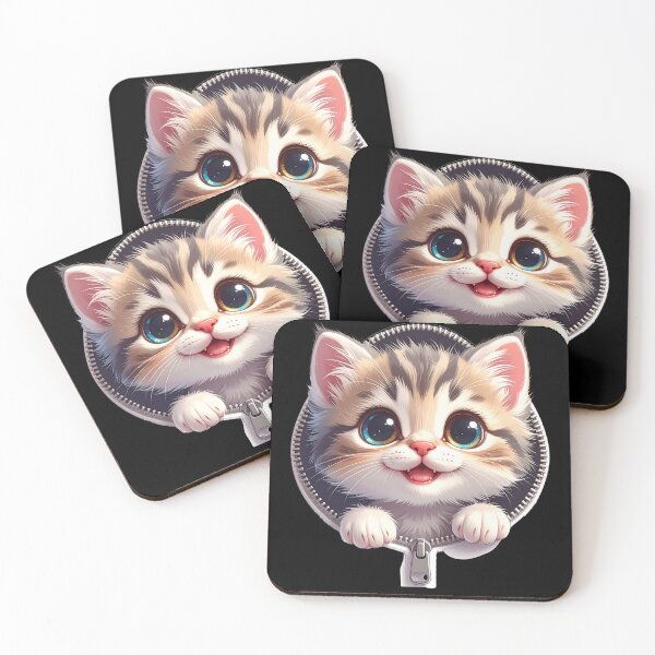 Item preview, Pouch Pal Kitty: Zipper Cat Peeking Out t-shirt  designed and sold by Alicjareign.