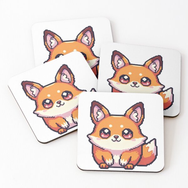 Item preview, Pastel Bunny-Fox Puff – Cute Kawaii Hybrid Creature Pixel Art designed and sold by Pixel Girl Aesthetic Studio.