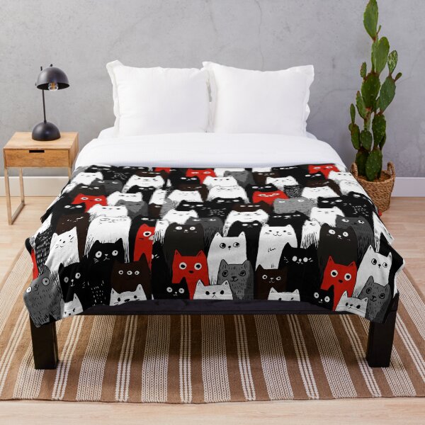 Item preview, Playful Crowd of Quirky Cats designed and sold by Lineesh Kumar.