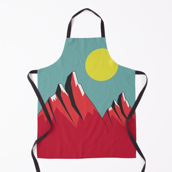 Item preview, Snow Peak Geometry - Abstract Mountain Landscape designed and sold by Petra Lang.