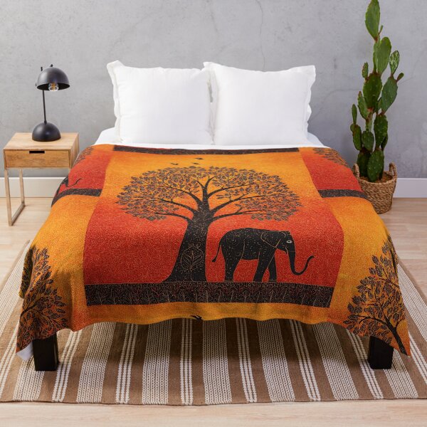Item preview, Tribal Gond Painting India designed and sold by bapupa.