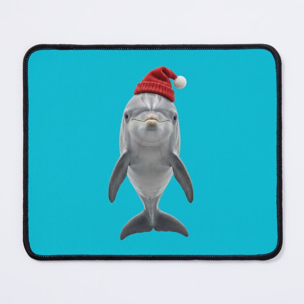 Item preview, Cheerful Dolphin Christmas Style designed and sold by DAGHO.